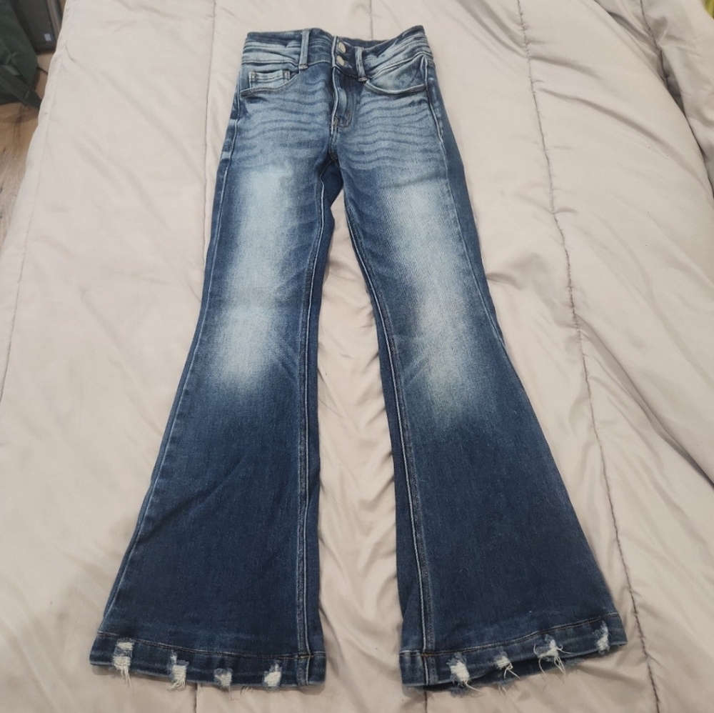 Girls KanCan Bell Bottoms Size 8